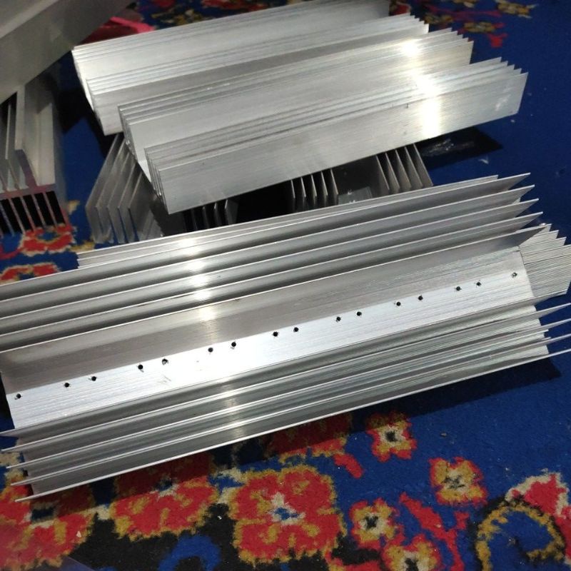 Heatsing heatsink 20 cm pendingin tebal 4 mm 5 sirip