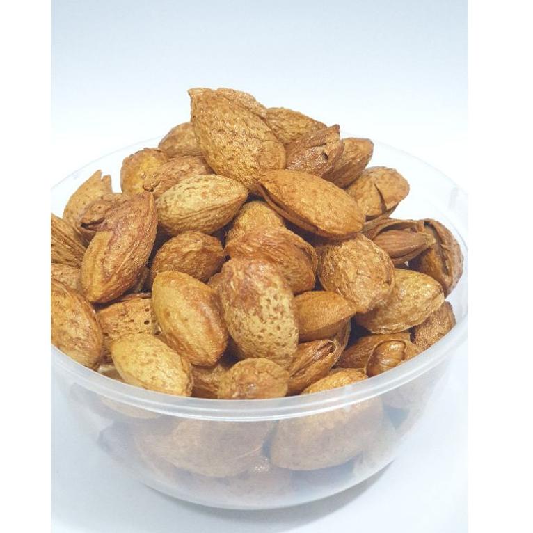 

Diskon ★★★ Kacang Almond 500 Gram //Kacang Almond (Exp 2024)Roasted Panggang Matang original °