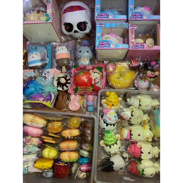 FLASHSALE SQUISHY IBLOOM PUNIMARU DILLY SQUISHIES CREAMIICANDY RARE SQUISHY JUMBO SQUISHY