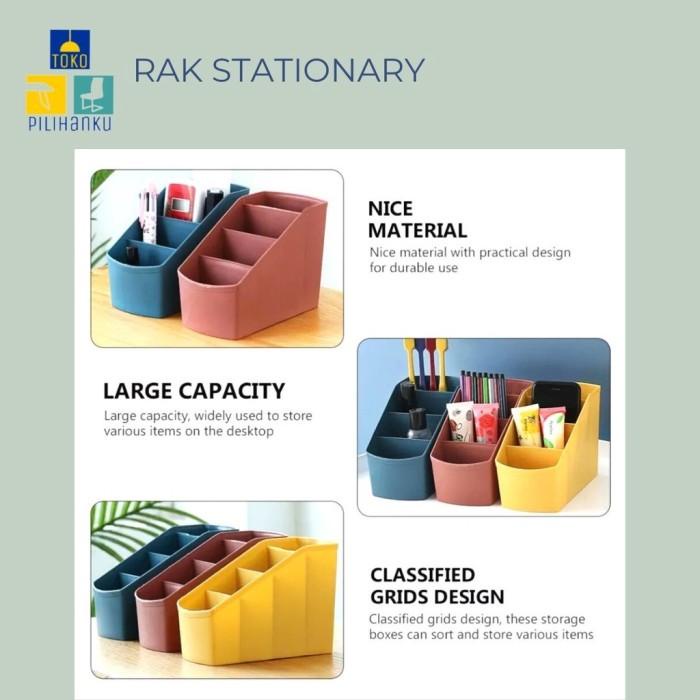 

MZ689 RAK TEMPAT STATIORY K Pen Pulpen Pensil ATK ngan Alat Tulis Rak