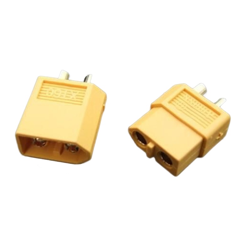 Zzz 2pcs xt60 XT-60 Male Female T-plug Konektor plug Untuk Konektor RC- Lipo xt60