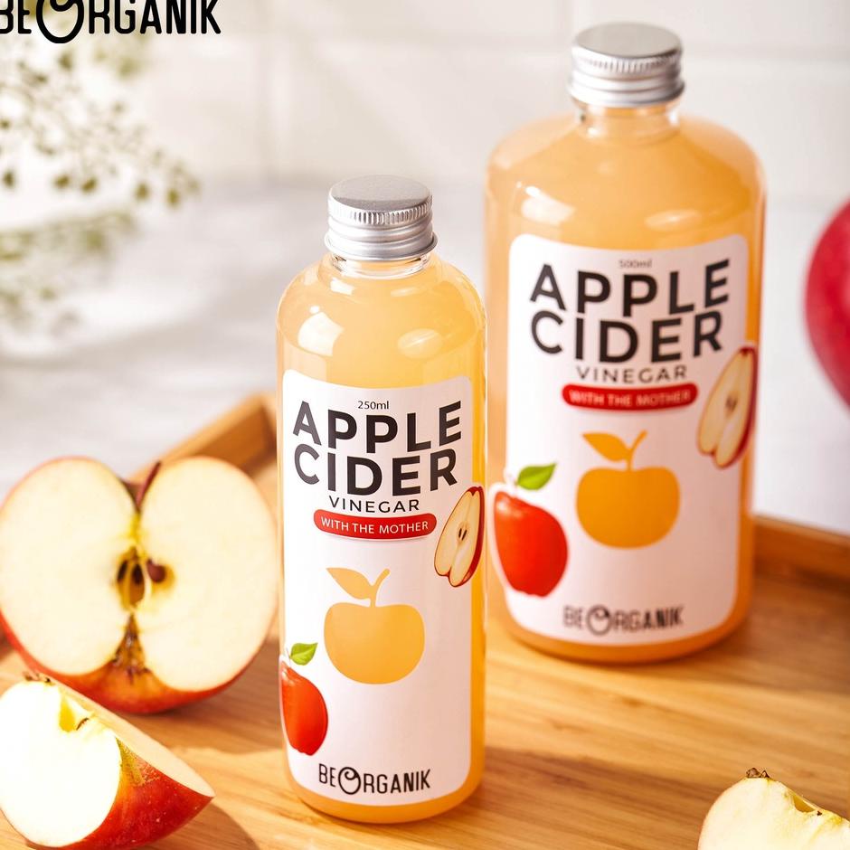 

❤[PROMO ⚡ALE!!!]❤ Beorganik Apple Cider Vinegar / Cuka Apel Organik With The Mother