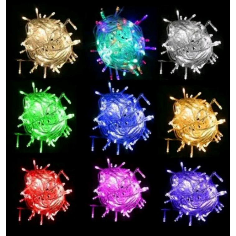 Lampu Tumblr Light 50 Led 10Meter Lampu Hias Murah Lampu Natal Dan pesta - Marc Fashion Makassar