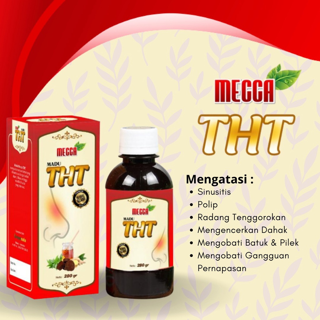 Madu Mecca THT Sinusitis &amp; Polip 280gr Mengatasi Masalah Pernapasan dan masalah hidung lainnya