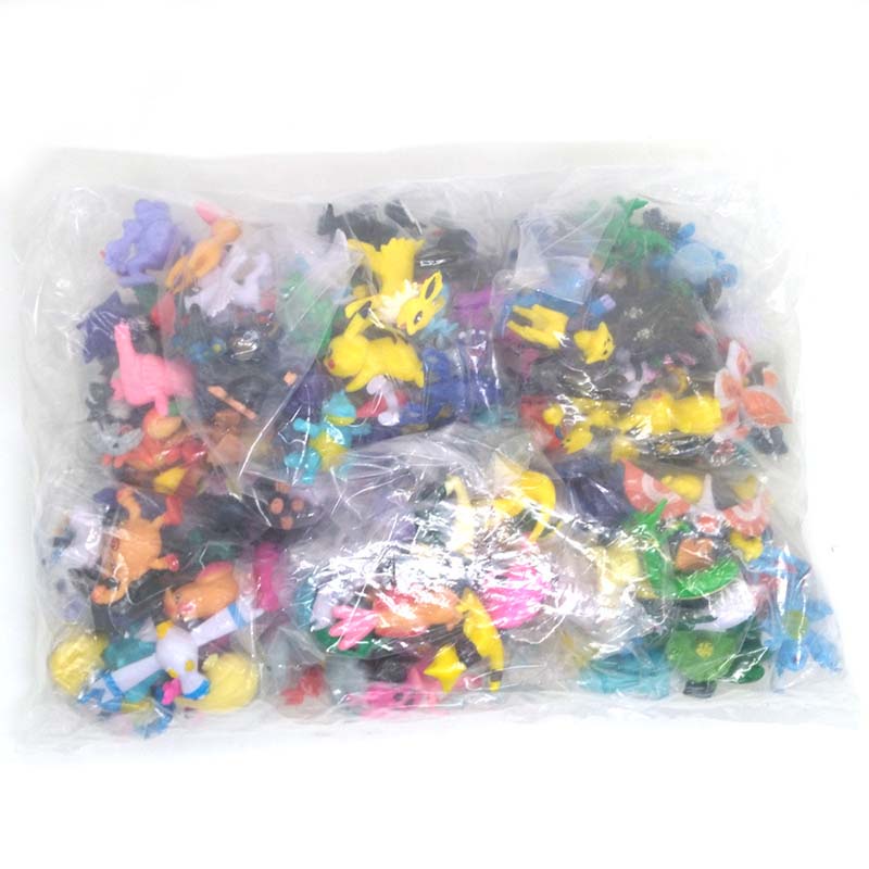 【Ready】144pcs/set Pokemon Action Figures Collection Toy Anime Kids Children Gift Toys