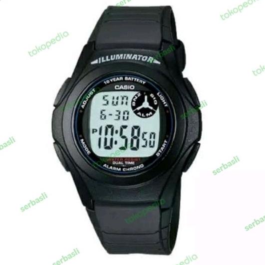 JAM CASIO DIGITAL F200W / F-200W-1ADF ORIGINAL & BERGARANSI HOT PROMO
