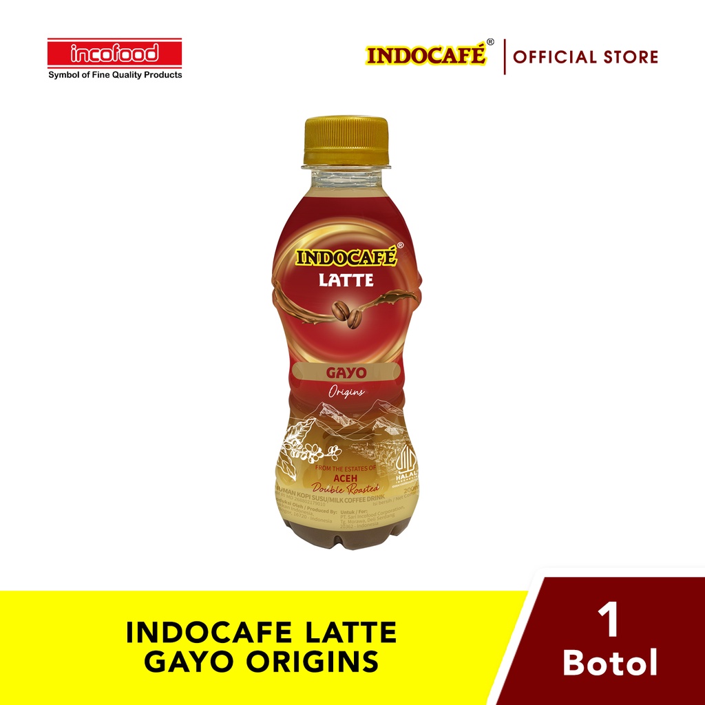 Indocafe Latte Gayo Origins (200ml)