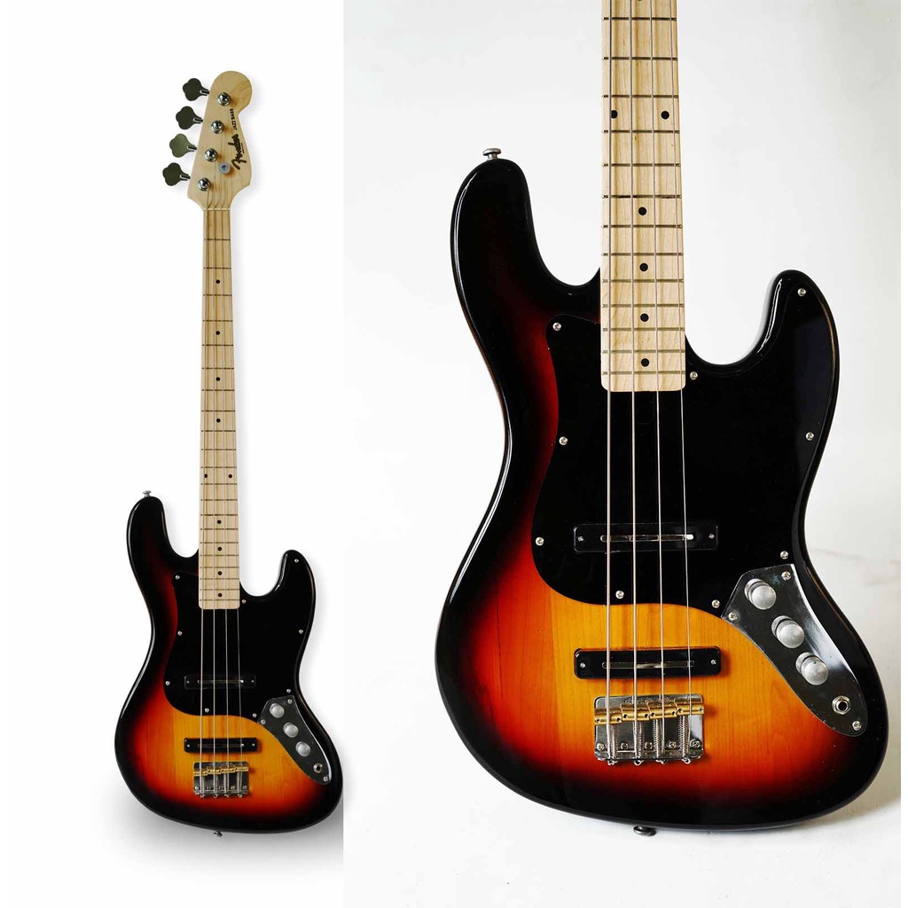 Bass Elektrik Fender Jazz Bass Custom Paket Lengkap