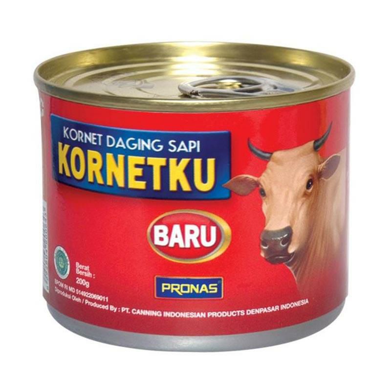 

PRONAS KORNETKU Sapi Daging Olahan Kalengan [200 g]