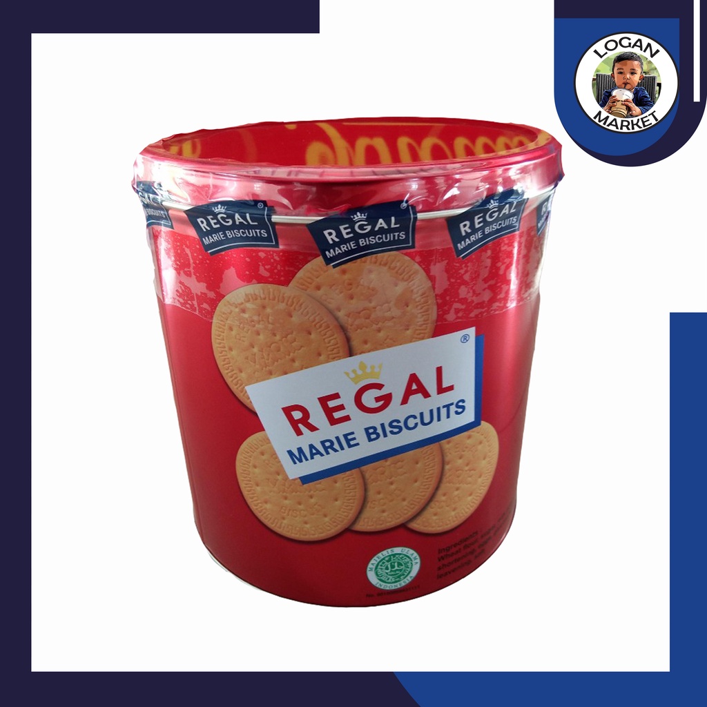 

Regal Kaleng Biscuits Biskuit Marie 550gram 550 gram