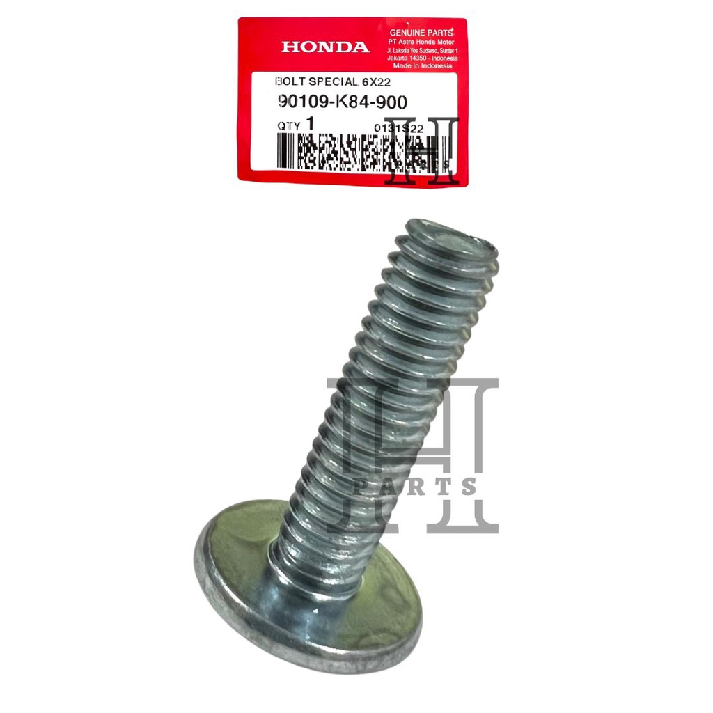 BAUT LAMPU BELAKANG BOLT SPECIAL 6X22 CRF CBR 150R SUPRA GTR 90109-K84-900 ASLI ORIGINAL AHM HGP HONDA