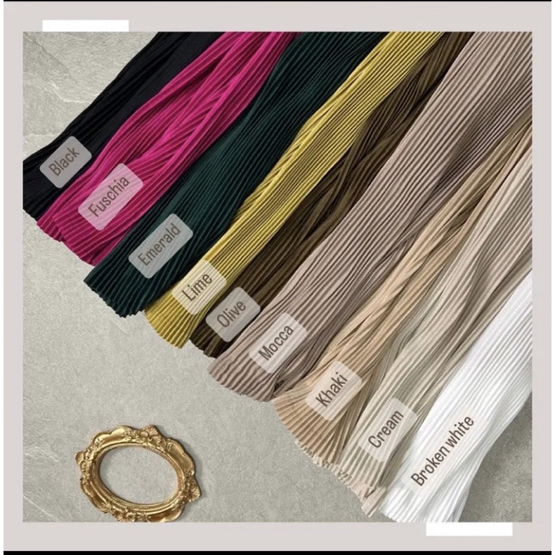 Celana Kulot Plisket MBL Pleated Pants