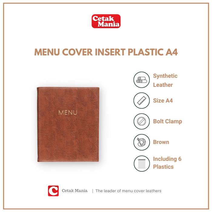 

BUKU MENU RESTORAN ISI PLASTIK A4 - READY STOCK