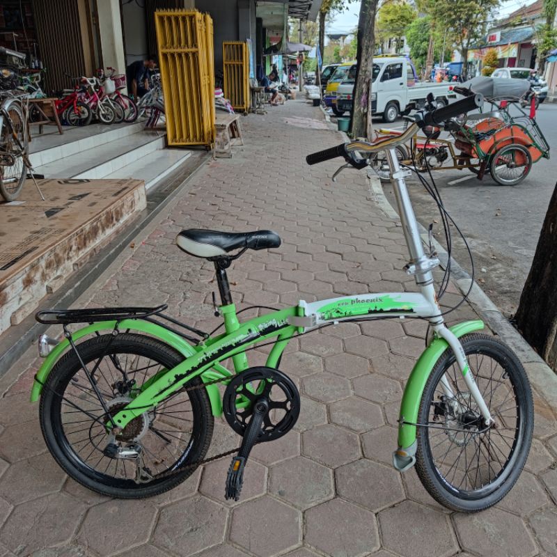 Sepeda Lipat Folding New Phoenix Bekas / Second 20"