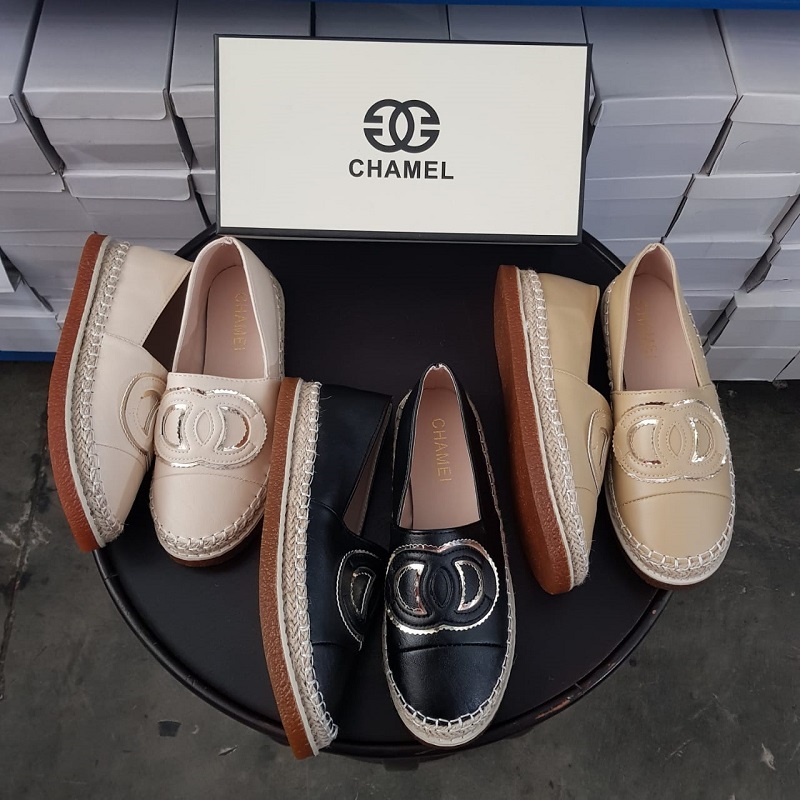 [✅BISA COD] Sandal Import Wanita Chespa Espadrilles Slip On viral 2022 10993