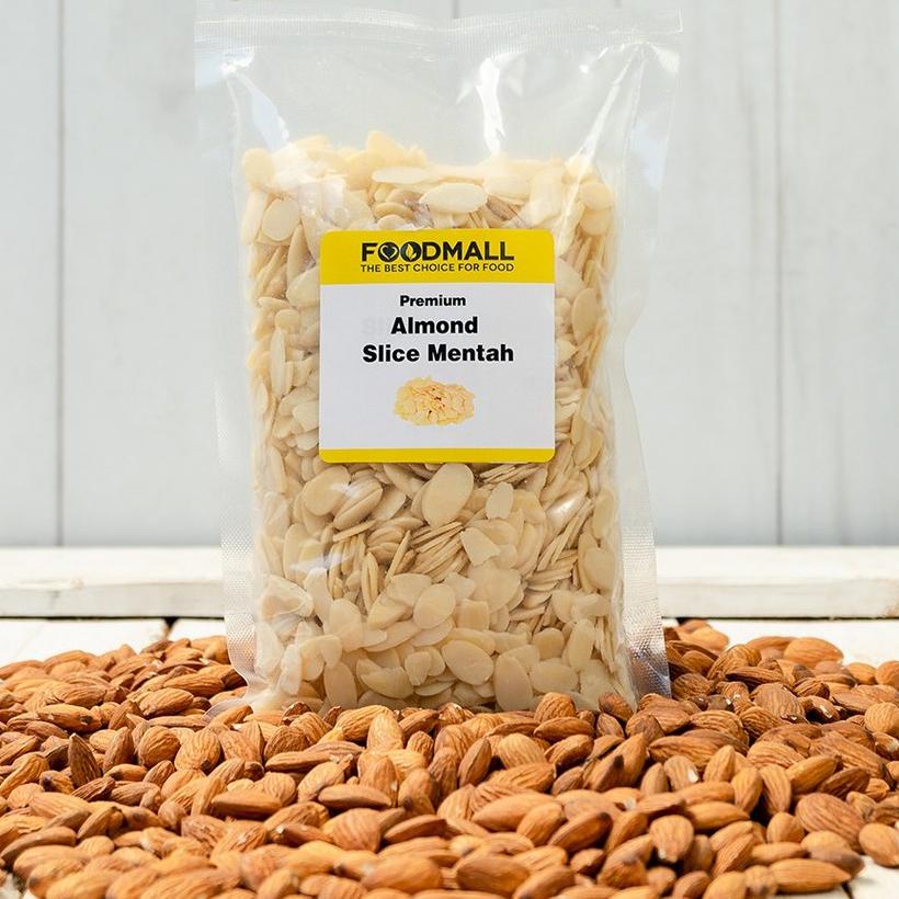 

Model Terkini ★★ Almond Slice MENTAH 250 gram ▲
