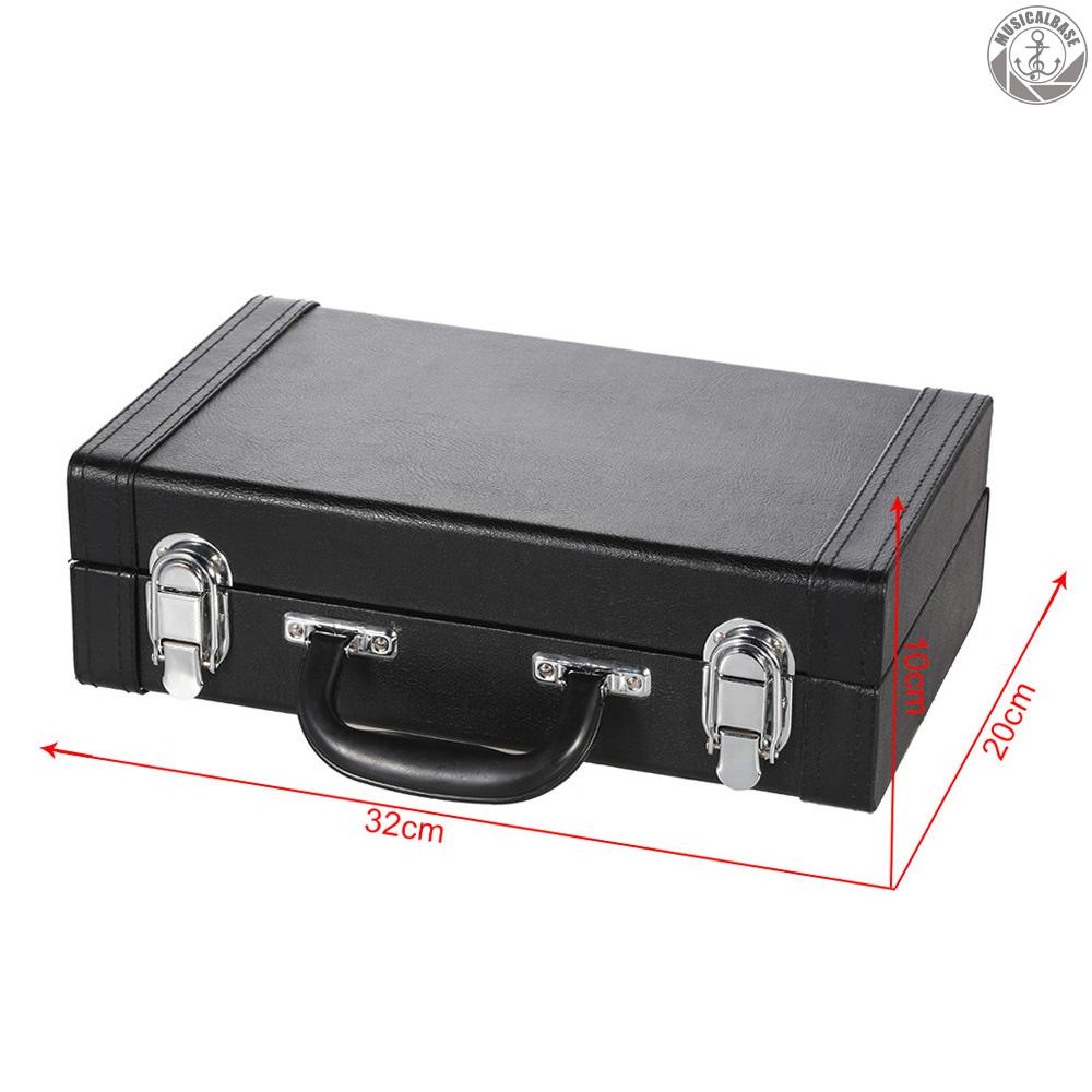 [In Stock] ABS Clarinet Bb Cupronickel Lapis Nikel17Kunci Dengan Kain Pembersih Sarung Tangan Obeng Instrumen Angin Kayu Untuk Pelajar Pemula