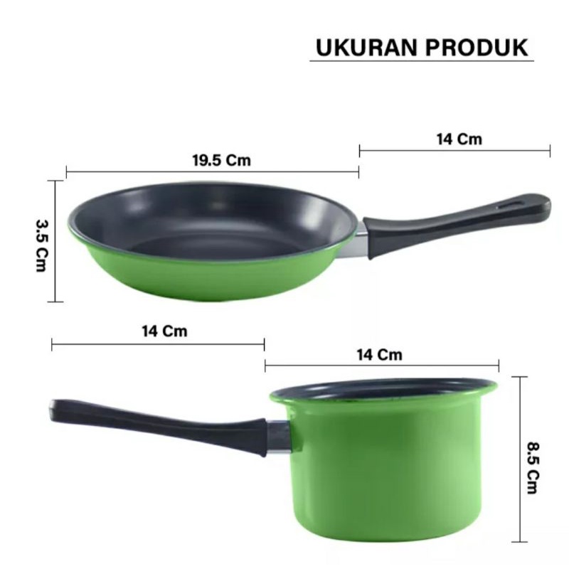 Panci Pastella Frypan 2 in 1 Panci Dan Penggorengan