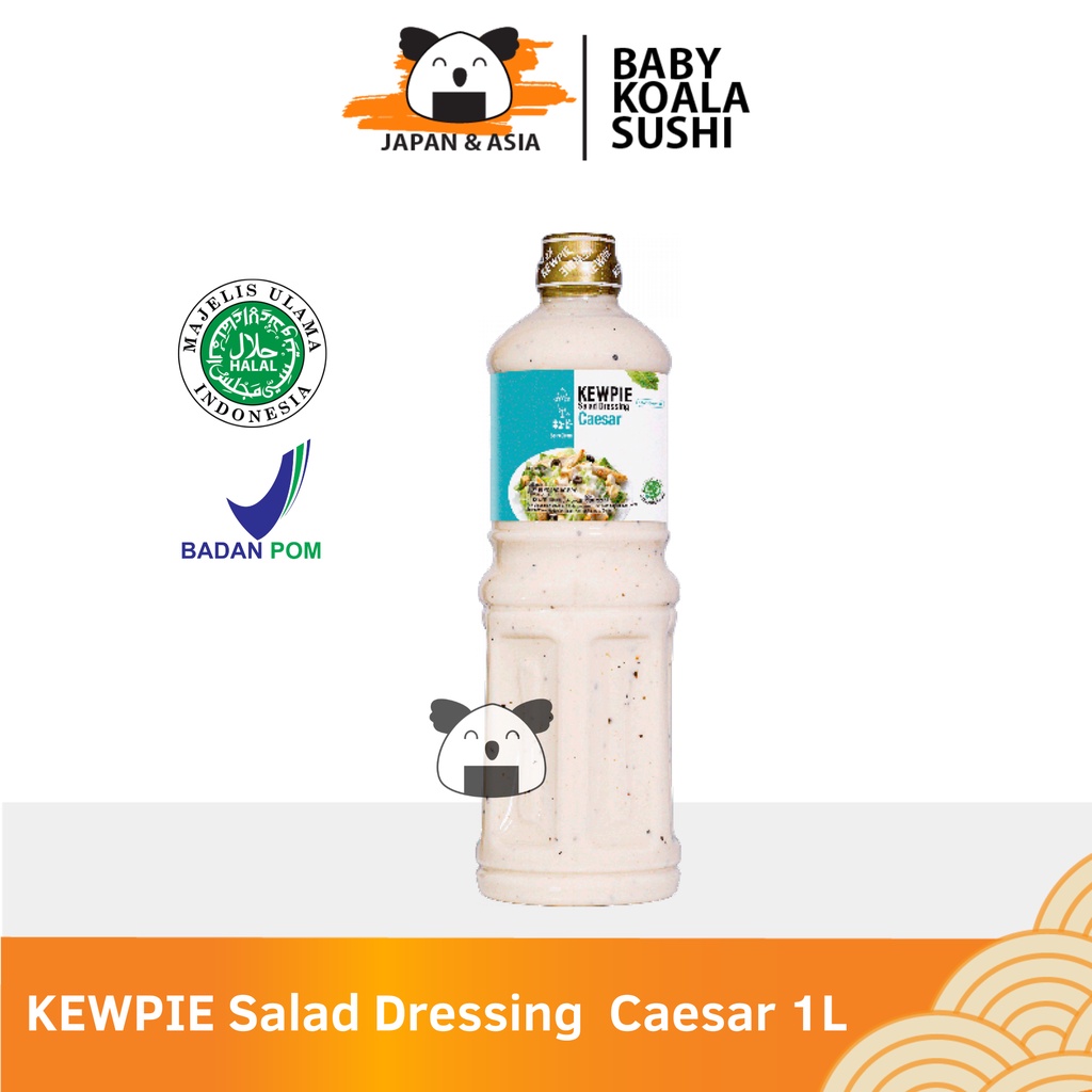 KEWPIE Salad Dressing Caesar 1 liter │ Saus Salad Caesar