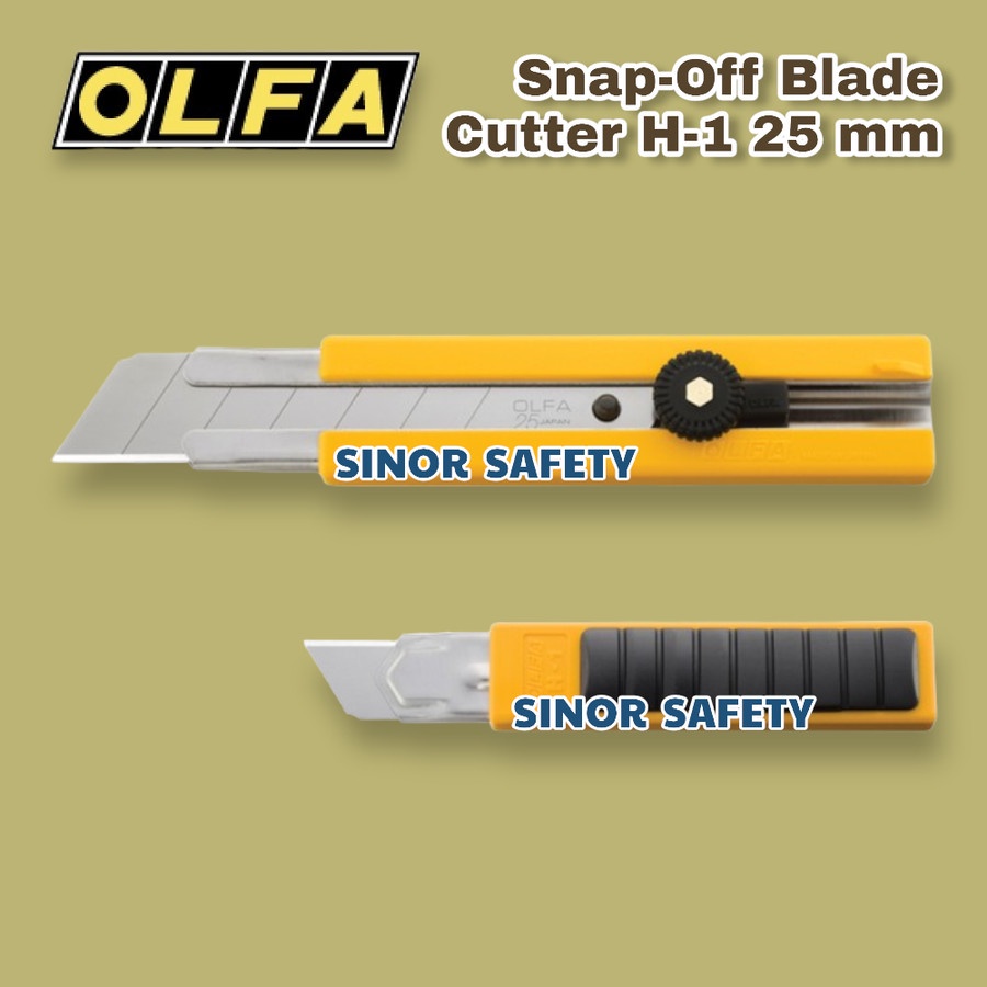 Olfa Cutter H-1 Snap-Off Blade 25 mm