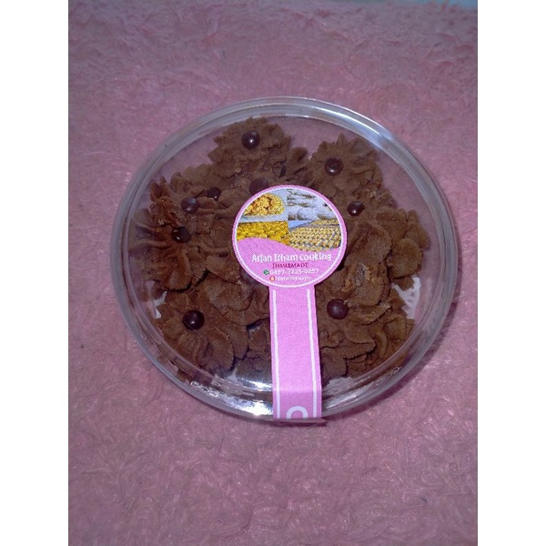 

kue kering Dahlia coklat 250 gram