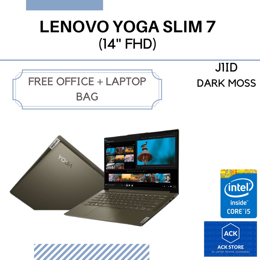 Laptop Lenovo Slim 7 J1ID i5 1135G7 8GB 512GB SSD 14in