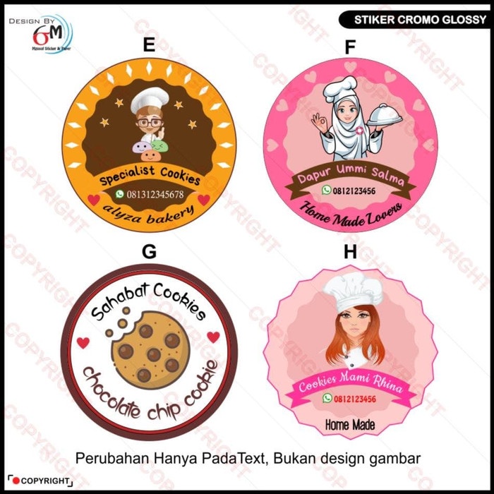 

STIKER PRODUK/KEMASAN CUSTOM DESAIN UKURAN A3