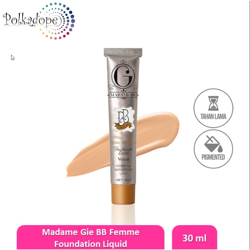 MADAME GIE BB FEMME FOUNDATION LIQUID 30ML ORIGINAL - FONDATION LIQUID