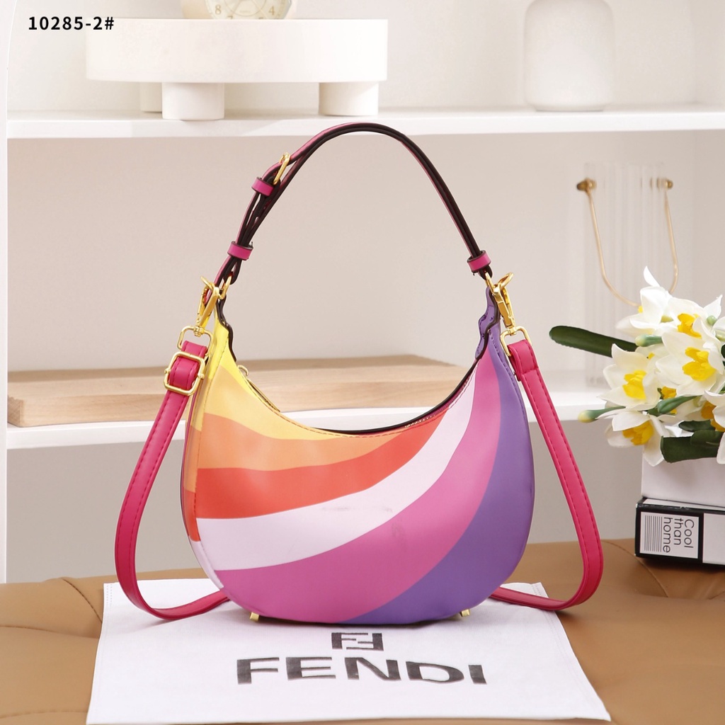 FD Small Hobo Bag With Multicolor 10285-2