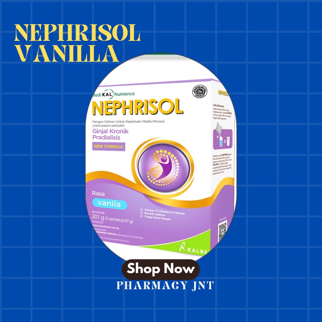 NEPHRISOL 201 GR / NUTRISI PASIEN GAGAL GINJAL PRADIALISIS