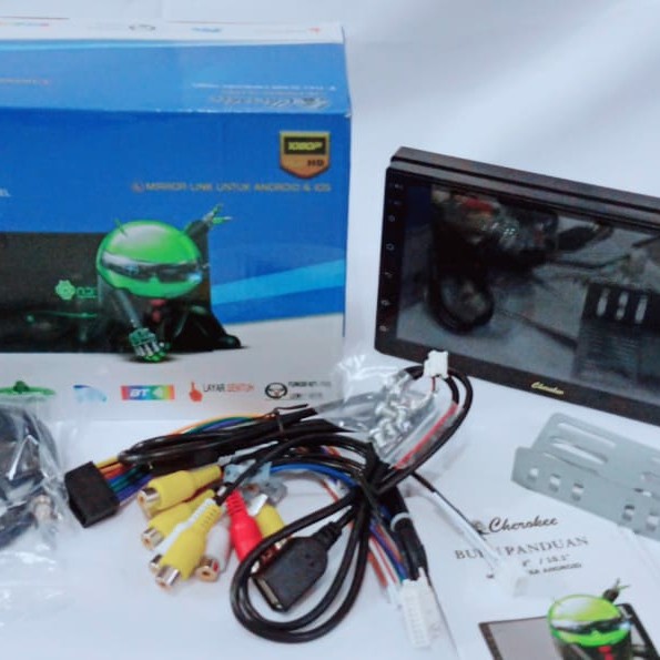 DOUBLE DIN CHEROKEE 7 IN RUSH