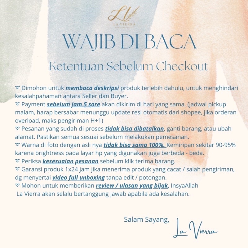 Hijab Syar’i Grateful Series by La Vierra