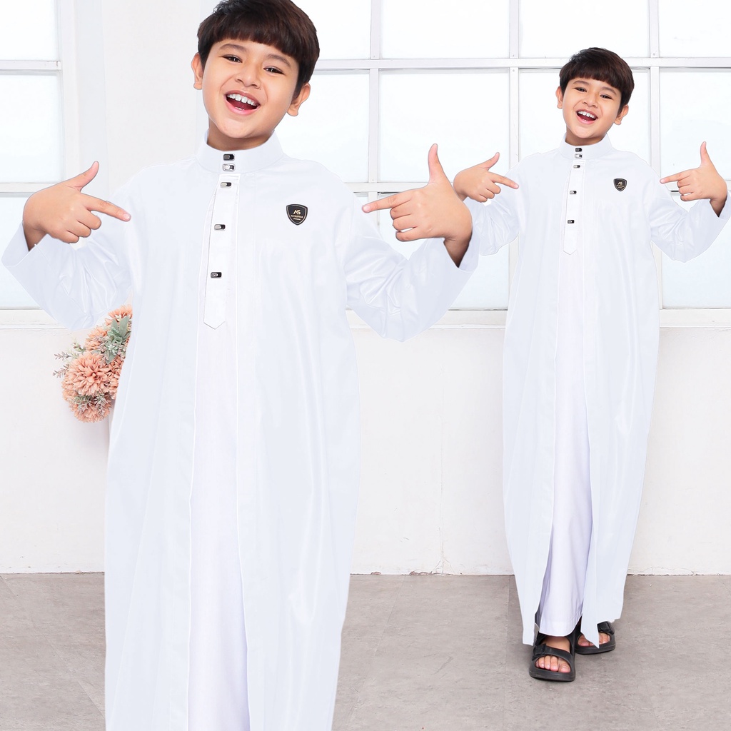 Jubah Salman Jubah Anak Laki Laki Jubah Habib Rifky Saudi Original Assuffah