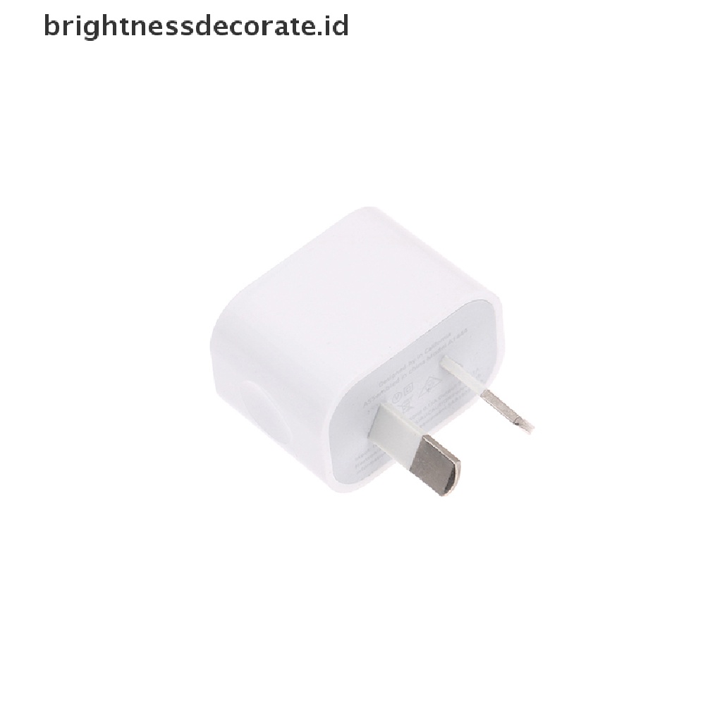 [Birth] Colokan AU Dua Port USB Charger Handphone Adaptor Daya Output DC 5V 2A [ID]