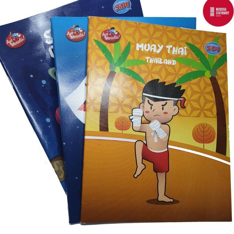

[0AL91] PER BUAH Buku Tulis Merk Sidu / Sinar Dunia Isi 38 Lembar ➠Super Promo