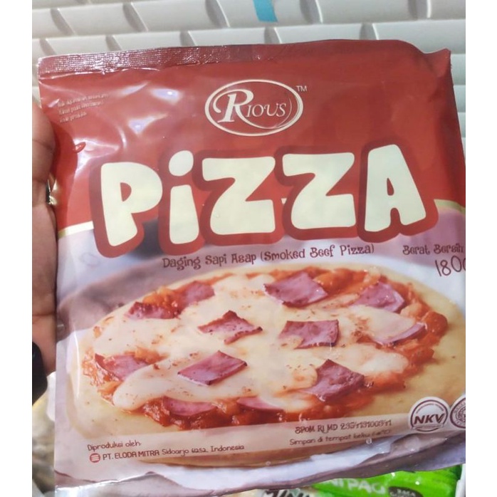 

PIZZA bernardi daging sapi asap