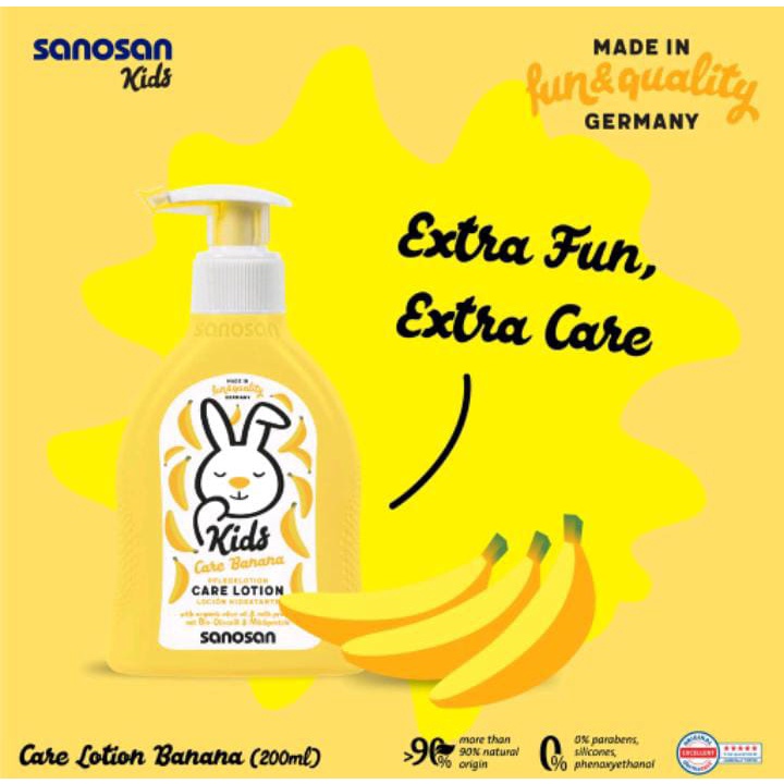 Sanosan Kids LOTION Banana 200ml