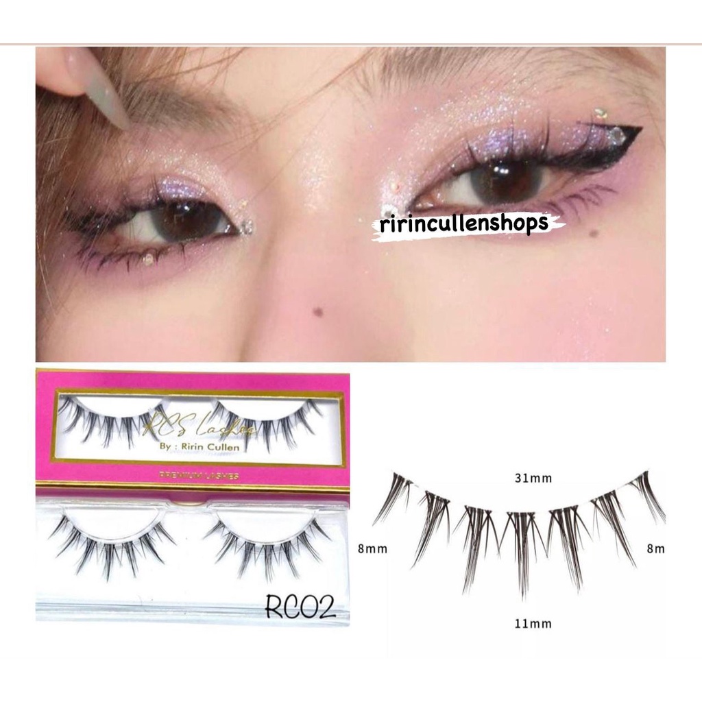 RCS✅ DOUYIN lashes bulu mata palsu comic jepang ulzzang girl makeup manga lashes kode RC02