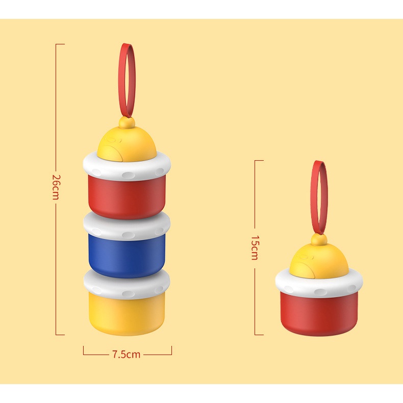 TOKO LIELYS / MILK POWDER CONTAINER SUSU / WADAH TEMPAT SUSU BUBUK / KONTAINER SUSU / DISPENSER SUSU