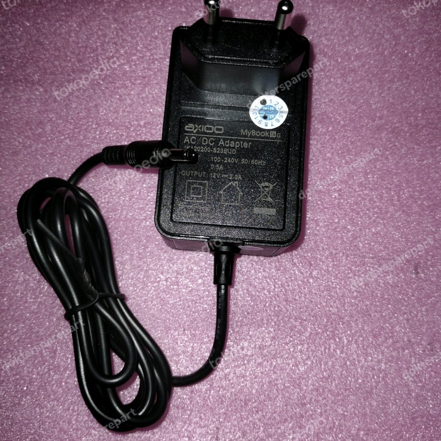 Adaptor Charger Axioo Mybook 14 12V 2A mybook 11 p401 n10 11+ 11G 11LIte advan soulmate