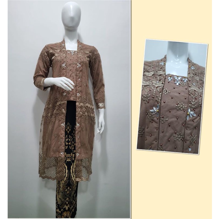 Permata Olshop / Kebaya Kutu Baru Payet / Kebaya Tunik Kutu Baru / Kebaya Busui Payet / Kebaya Wisuda / Kebaya Lamaran / Kebaya Pesta Payet Mewah