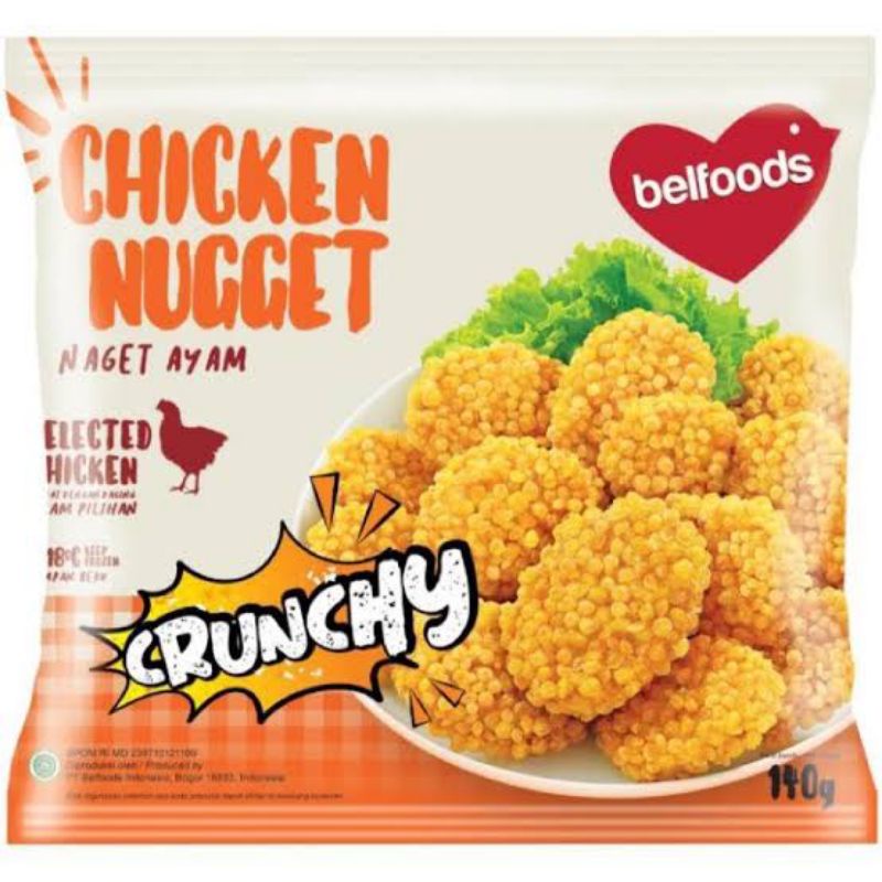 

Paket Grosir 1 Karton Naget Crunchy Belfoods