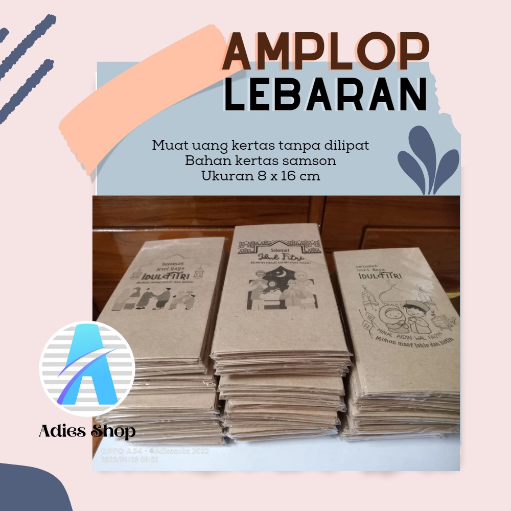 

Amplop Lebaran Tanpa Dilipat