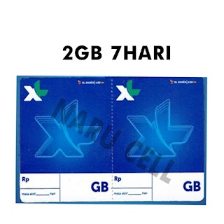 VOUCHER XL 2GB 7HARI