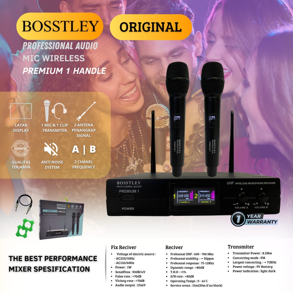 mic mik wireless bosstley premium 1 microphone wireless 3 varian mic