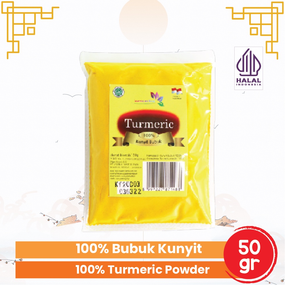 

KC. BUBUK KUNYIT / TURMERIC POWDER 50g (PLS)