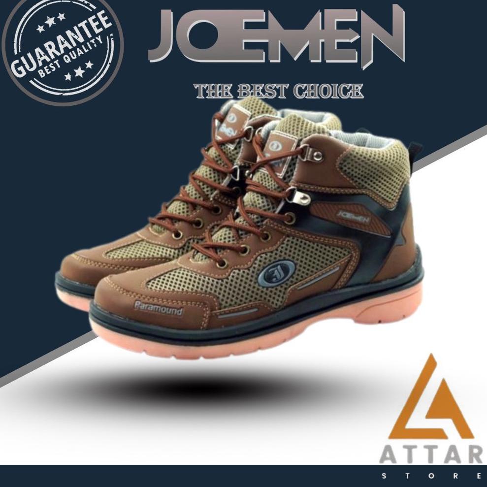 berkualitas Sepatu Shoes Spatu Boots Boot Safety Kulit Kerja Remaja Pria Laki Laki Cowok Cowo Dewasa