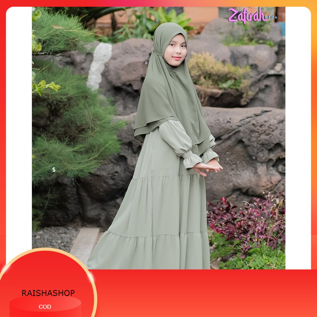 Gamis Anak Perempuan Terbaru Ori Zafirah Kids