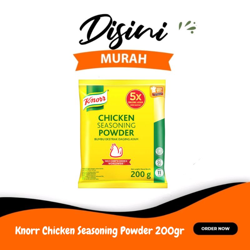 

knorr chicken seasoning powder 200gr