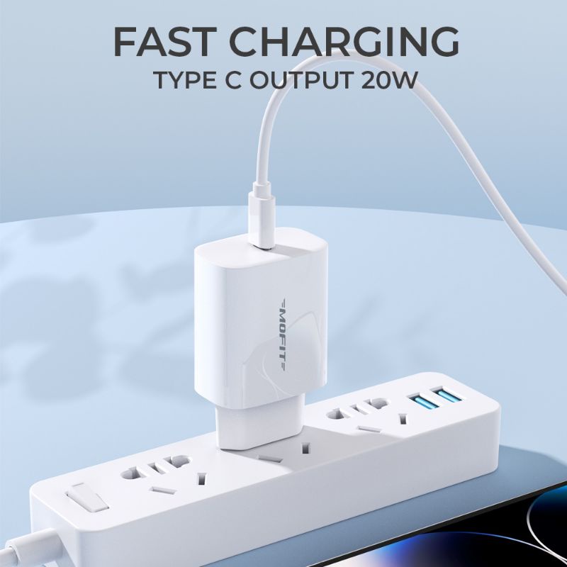 MOFIT MPD21 Adaptor Charger PD 20Watt QC 3.0A